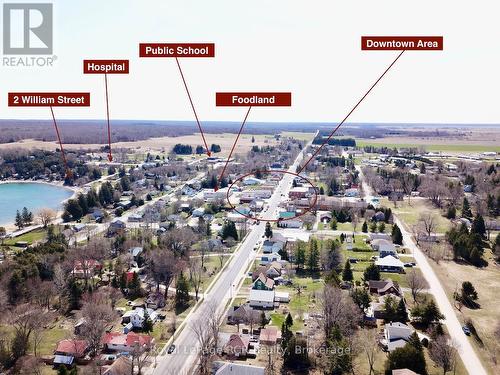 Amenities are all walking distrance. - 2 William Street, Northern Bruce Peninsula, ON - Outdoor With View