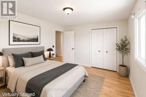 Virtually Staged - 100 Mountain Avenue N, Hamilton (Stoney Creek), ON - Indoor Photo Showing Bedroom
