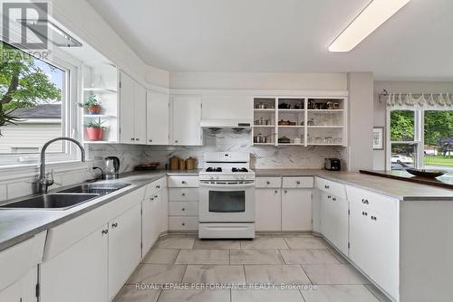 50 St Lawrence Street, South Stormont, ON - Indoor Photo Showing Kitchen With Double Sink