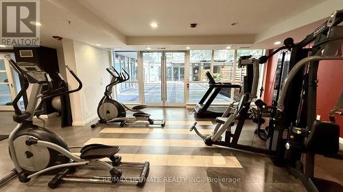 723 - 15 James Finlay Way, Toronto, ON - Indoor Photo Showing Gym Room