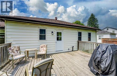 254 Wellington Street W, Mount Forest, ON - Outdoor With Deck Patio Veranda With Exterior