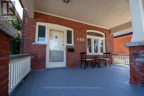 Porch for Morning Coffee - 466 Rubidge Street, Peterborough (Town Ward 3), ON - Outdoor With Deck Patio Veranda With Exterior