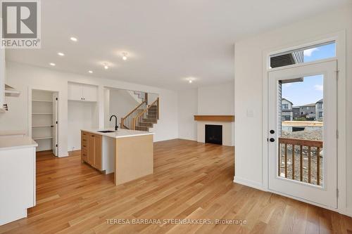 View from eating area and door to year yard - 1164 Bronze Avenue, Clarence-Rockland, ON - Indoor Photo Showing Kitchen