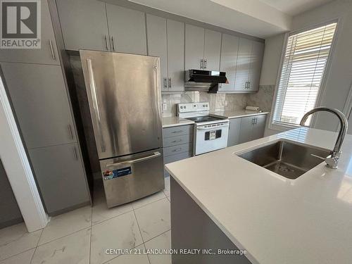 111 Mumbai Drive, Markham, ON - Indoor Photo Showing Kitchen With Double Sink