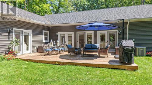 Rear deck 26' x 16' - 1650 Trader Cowan Road, Severn, ON - Outdoor With Deck Patio Veranda