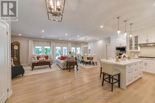 Living room-Dining Room - 1650 Trader Cowan Road, Severn, ON - Indoor Photo Showing Kitchen With Upgraded Kitchen