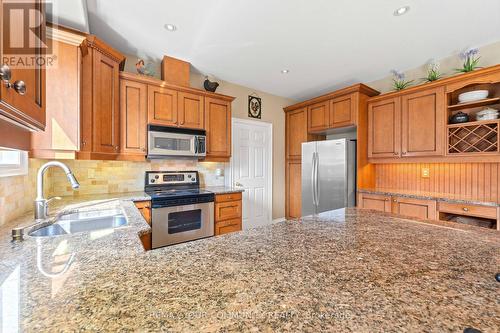 53 Brookwood Drive, Barrie, ON - Indoor Photo Showing Kitchen With Double Sink