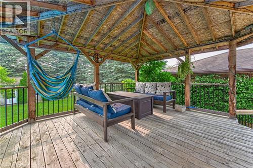 40 Peter Street, Scotland, ON - Outdoor With Deck Patio Veranda With Exterior
