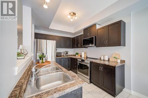 64 - 64 Myers Lane, Hamilton, ON - Indoor Photo Showing Kitchen With Double Sink
