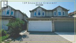 159 SNOWDROP CRESCENT  Kitchener, ON N2E 4G9