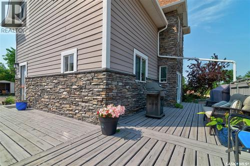 212 Prospect Street, Belle Plaine, SK - Outdoor With Deck Patio Veranda