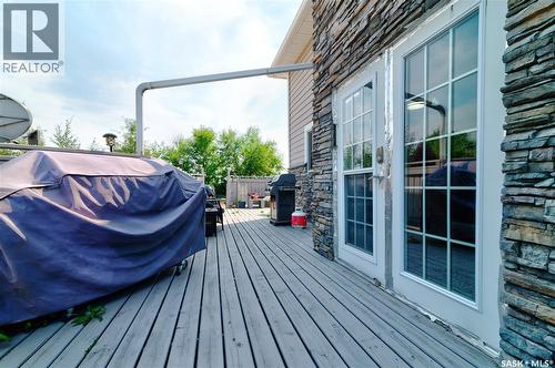 212 Prospect Street, Belle Plaine, SK - Outdoor With Deck Patio Veranda With Exterior