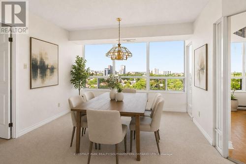 1101 - 4 Willow Street, Waterloo, ON - Indoor Photo Showing Dining Room