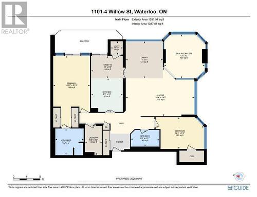 1101 - 4 Willow Street, Waterloo, ON - Other