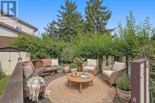 Virtually Staged - 6 Caprice Court, Hamilton, ON - Outdoor With Deck Patio Veranda