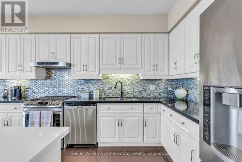 17 Dudley Drive, Guelph (Kortright East), ON - Indoor Photo Showing Kitchen With Double Sink With Upgraded Kitchen