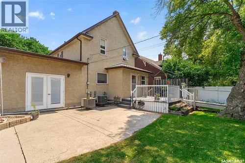 1188 2Nd Avenue Ne, Moose Jaw, SK - Outdoor With Deck Patio Veranda With Exterior