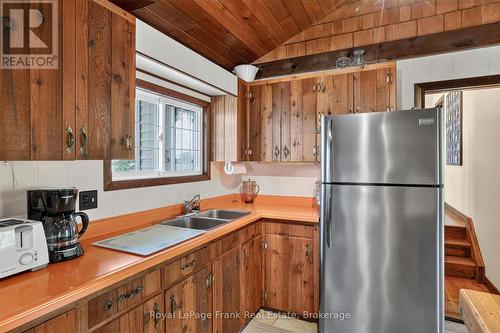 1550 Island 85 Stoney Lake, Douro-Dummer, ON - Indoor Photo Showing Kitchen With Double Sink