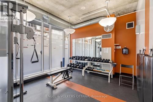 1903 - 179 George Street, Ottawa, ON - Indoor Photo Showing Gym Room