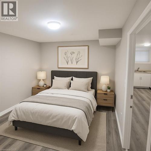 72 Ingleside Drive Unit# Lower, Kitchener, ON - Indoor Photo Showing Bedroom