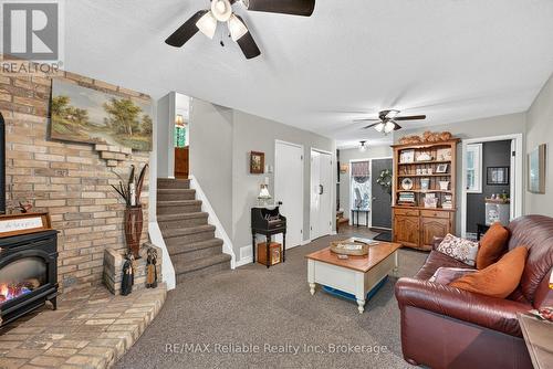 45 Main Street S, Bluewater (Bayfield), ON - Indoor Photo Showing Living Room With Fireplace