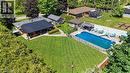 52 Lorne Avenue, Burford, ON  - Outdoor With In Ground Pool 