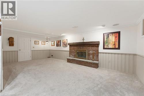 321 Pinehurst Road, Paris, ON - Indoor With Fireplace