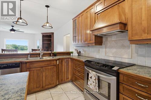 743 Tuftsville Road, Stirling-Rawdon (Rawdon Ward), ON - Indoor Photo Showing Kitchen With Double Sink