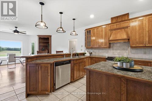 743 Tuftsville Road, Stirling-Rawdon (Rawdon Ward), ON - Indoor Photo Showing Kitchen With Double Sink