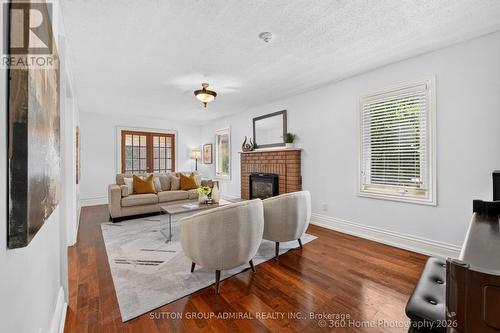 193 Wigwoss Drive, Vaughan, ON - Indoor Photo Showing Living Room With Fireplace