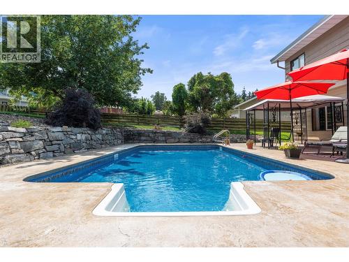 11410 Tassie Drive, Coldstream, BC - Outdoor With In Ground Pool With Deck Patio Veranda With Backyard