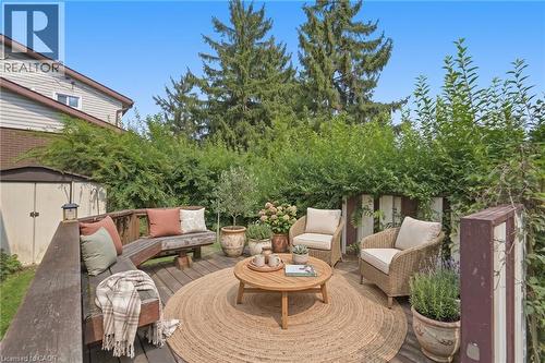Virtually Staged - 6 Caprice Court, Hamilton, ON - Outdoor With Deck Patio Veranda