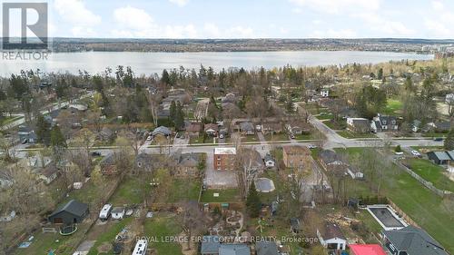 View of Rear Yard and Kempenfelt Bay. - 134 Napier Street, Barrie, ON - Outdoor With Body Of Water With View