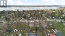 View of Rear Yard and Kempenfelt Bay. - 
