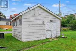 Shop measures 17'7\"x17'8\", built/permitted in 1989 - 