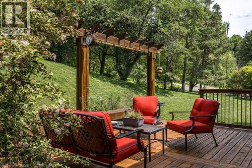 1 Kusins Court, Dundas, ON - Outdoor With Deck Patio Veranda