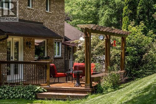 1 Kusins Court, Dundas, ON - Outdoor With Deck Patio Veranda
