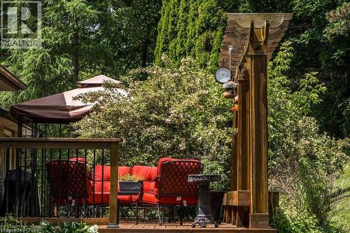 1 Kusins Court, Dundas, ON - Outdoor With Deck Patio Veranda