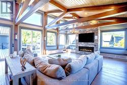 LIVING AREA GAS FIREPLACE - 
