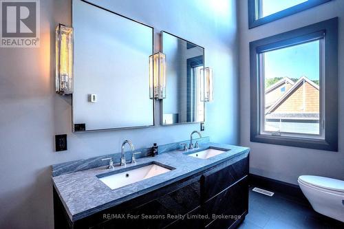 4 PC ENSUITE BATH UPPER LEVEL PRIMARY BEDROOM - 116 Arnot Crescent, Blue Mountains, ON - Indoor Photo Showing Bathroom