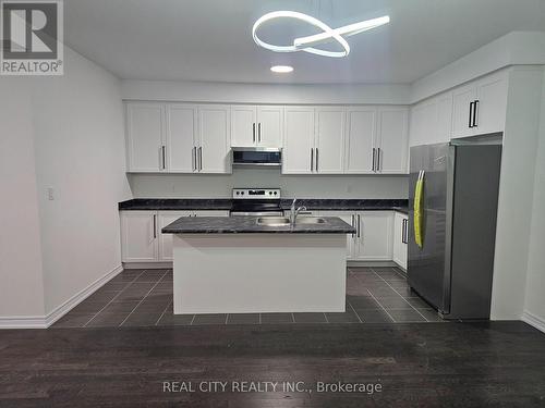 2873 Whites Road, Pickering, ON - Indoor Photo Showing Kitchen With Double Sink