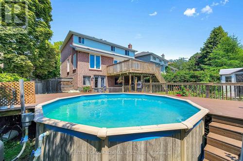 879 Peggoty Circle, Oshawa, ON - Outdoor With Above Ground Pool With Exterior