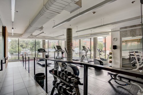 Exercise Room - 3-225 Boul. Bouchard, Dorval, QC - Indoor Photo Showing Gym Room
