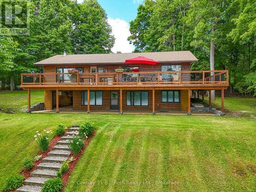 169 Odd'S Drive, Parry Sound Remote Area (Restoule), ON - Outdoor With Deck Patio Veranda