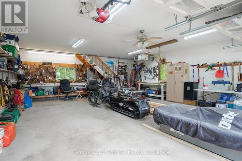 169 Odd'S Drive, Parry Sound Remote Area (Restoule), ON - Indoor Photo Showing Garage