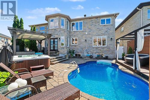 523 Kochar Drive, Ottawa, ON - Outdoor With In Ground Pool