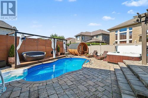 523 Kochar Drive, Ottawa, ON - Outdoor With In Ground Pool