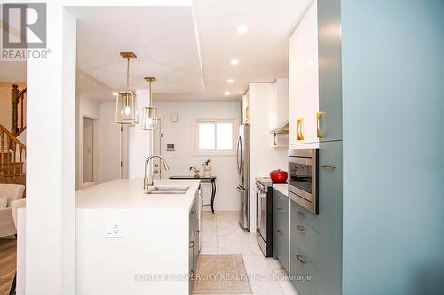 21 Mitchell Avenue, Brampton, ON - Indoor Photo Showing Kitchen With Double Sink