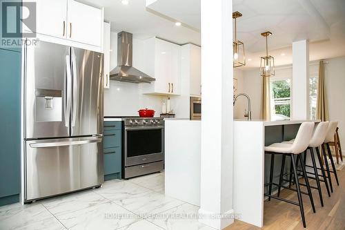 21 Mitchell Avenue, Brampton, ON - Indoor Photo Showing Kitchen With Stainless Steel Kitchen