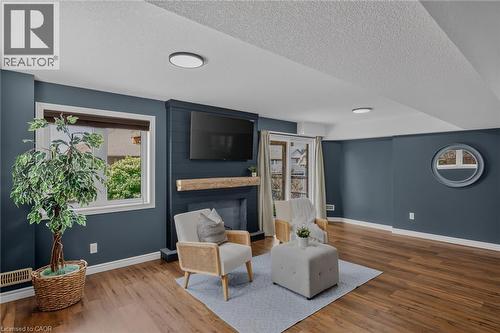 174 Woodway Trail, Simcoe, ON - Indoor Photo Showing Living Room With Fireplace